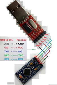 Pro Mini Dc 5v 16m Pro-Mini PROMINIP Atmega328p modulo di sviluppo per Io22c04 4ch Plc relè Dc scheda di controllo motore - Product Image 6