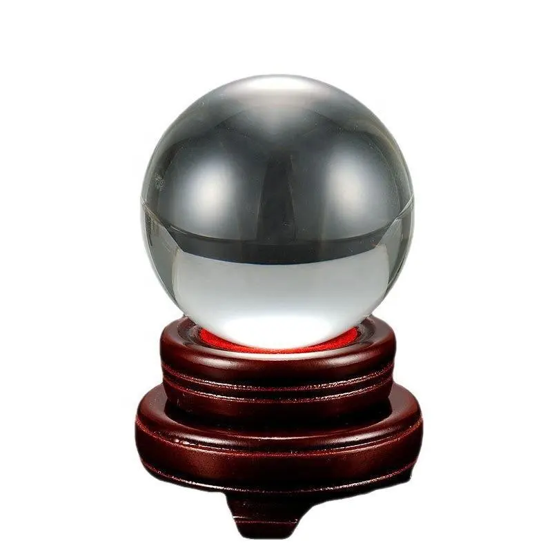 Envío gratis, bola de cristal K9 decorativa, lente de fotografía transparente de 60mm, globo, casa, oficina, Hotel, decoración de escritorio