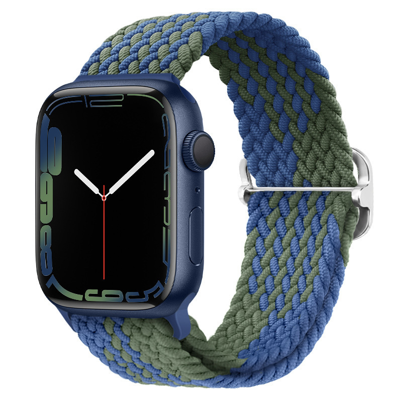 Z pattern - blue and green