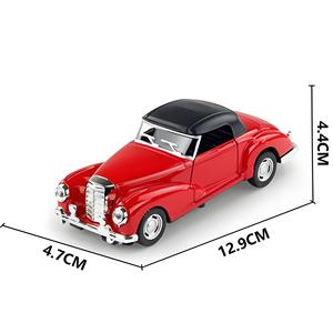 1:32 Simulation Classic Convertible Car Pull Back Metal Antique Vintage Car Model Diecast <strong>Toys</strong> - Product Image 5