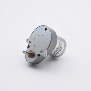 Tyhe双轴65 * 48毫米迷你齿轮箱12v 24v PMDC 20转/分50转/分低速高扭矩小Dc平齿轮电机，带Ce Rohs - Product Image 1