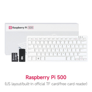Portatile e potente tastiera ufficiale Raspberry Pi 500 scheda madre tutto in uno basato su processore a braccio Quad Core a 64 Bit - Product Image 3