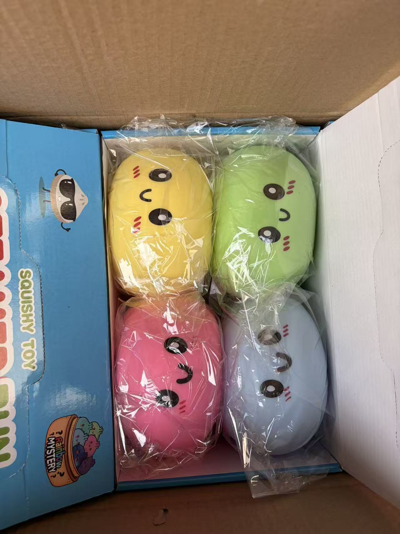 คละสี ---4 ชิ้น/กล่อง