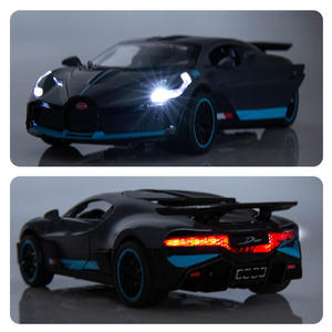 Bugatti Authorization Lisense 1:18 Diecast <strong>Model</strong> <strong>Cars</strong> Divoalloy <strong>Model</strong> Pull Back Sound and Light <strong>Car</strong> <strong>Model</strong> for Boys Gift - Product Image 6