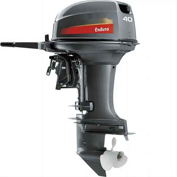 ยี่ห้อใหม่ญี่ปุ่นยี่ห้อ 40hp E40XMHL Yamahas 40hp 2 จังหวะ Yamaha เครื่องยนต์นอกเรือ