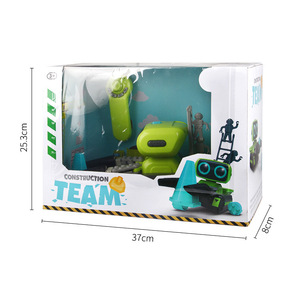 TikTok 1:16 intelligente Robot di programmazione nuovo veicolo di ingegneria spaziale per l'educazione della prima infanzia telecomando - Product Image 2