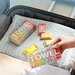 Morandi EF desen sıkıştırılmış tek kullanımlık % pamuk havlu cilt dostu ve rahat dokunmamış tekniklerden yapılmış - Product Image 4
