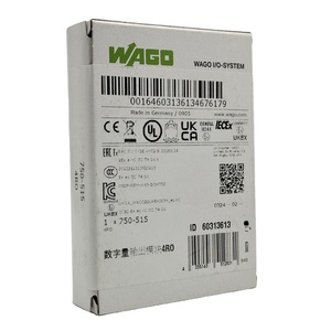 750-496 Salida de relé de 4 canales AC 250 V 2,0 a Sin potencial 4 contactos Wagos 750 496 Conectores Wagos Módulo PLC 750-496 - Product Image 6