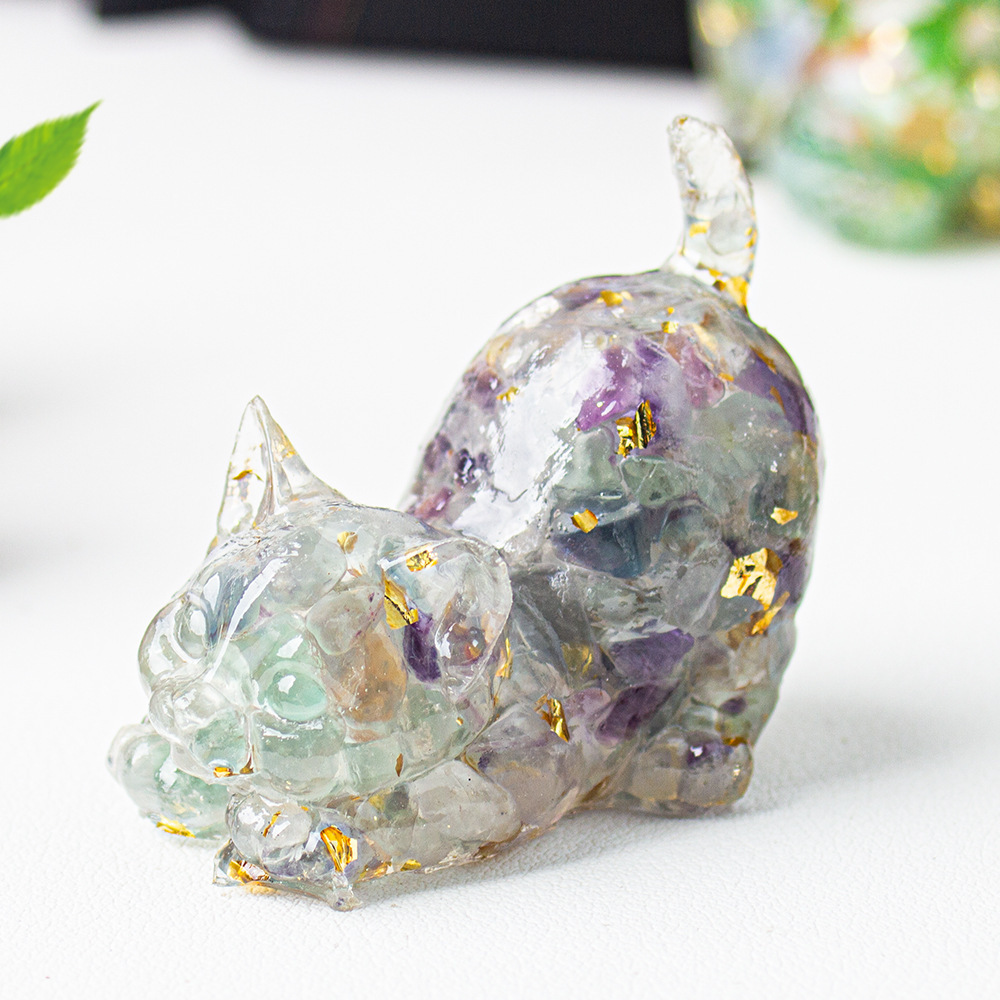 Fluorite colorée