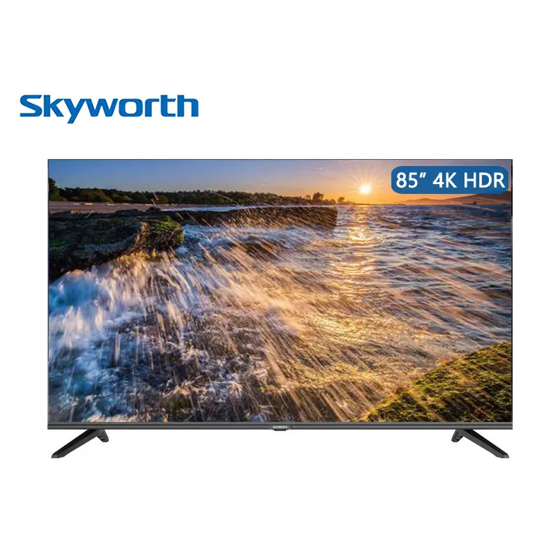 Skyworth Fabriek Oem Led Lcd 32 Tot 85 95 100 110 Inch 4K Hd Flatscreen Televisie 4K Tv Smart Tv 85 75 65 Inch