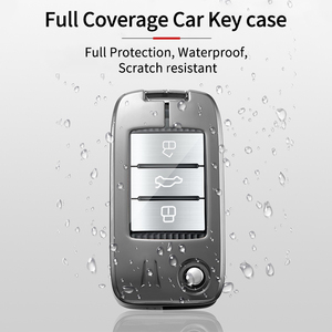 Zinc Alloy Car Remote <strong>Key</strong> Case Cover Holder Shell for <strong>MG</strong> <strong>ZS</strong> EV MG6 EZS HS EHS 2019 2020 Roewe RX5 I6 I5 RX3 RX8 ERX5 Accessories - Product Image 5