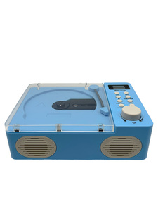 Reproductor de CD portátil con Bluetooth Reproductor de CD de escritorio Radio FM Pantalla LCD Tocadiscos - Product Image 2