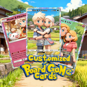 Gửi Một yêu cầu để yêu cầu một phiếu giảm giá $10,000 tùy chỉnh chơi thẻ trò chơi PVC TCG Trò chơi thẻ giao dịch sưu tập - Product Image 1