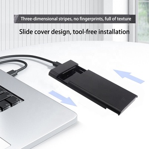 UASPアダプターケース5GBP USB 3.0 & 2.0持ち運びが容易な2.5インチプラスチック外部HDDエンクロージャー4テラバイトSSDツールフリーサポート - Product Image 3