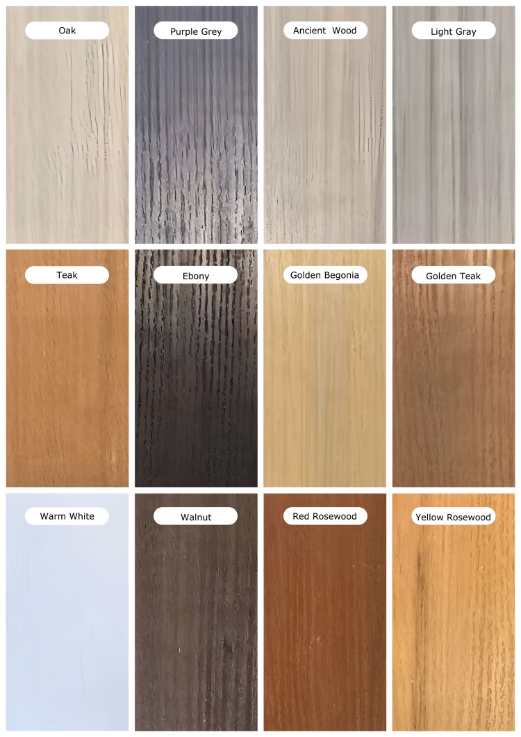 Contactez-nous pour plus de couleurs