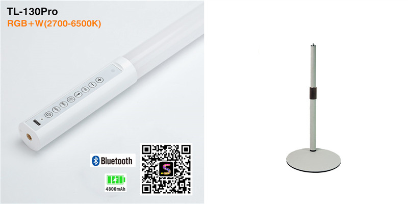 TL-130Pro/Base ajustable/Blanco