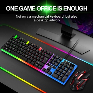 VONN TF230 Wholesale Custom Gaming Ergonomic <strong>Keyboard</strong> <strong>and</strong> <strong>Mouse</strong> Set Wired Gamer <strong>Keyboard</strong> Backlit RGB <strong>Computer</strong> <strong>Desktop</strong> Laptop - Product Image 4