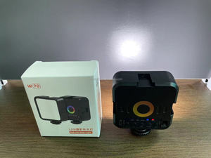 W70 Mini RGB kısılabilir LED ışık 70 LED boncuk taşınabilir Vlog LED ışık - Product Image 3