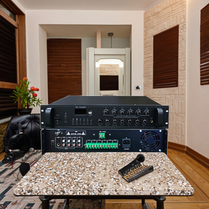 Professional Audio Pa <strong>System</strong> Mixer With 120w Class D Amplifier 120w <strong>Output</strong> Power for Public Address and Music <strong>System</strong> - Product Image 1