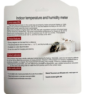 <strong>Large</strong> Display Plastic Pointer Thermometer Dial with <strong>Hygrometer</strong> OEM &amp; ODM Customizable - Product Image 4