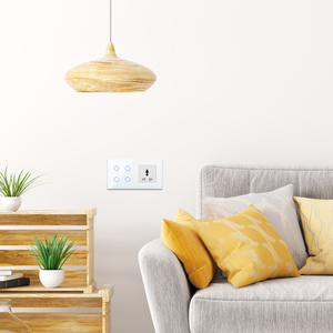 Bingoelec Home presa a muro multifunzione 13A ampiamente utilizzata e interruttore tattile a 4 Gang Wifi Smart Home