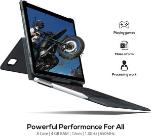 2022新しい10.1インチ4G LTEラップトップPC 2キーボード付き1タブレットスタンドタブレット
