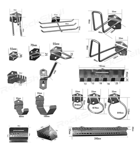 Rockshell Tùy Chỉnh Modular Công Cụ Tủ Hội Thảo Lưu Trữ Kết Hợp Bàn làm việc Tủ Nhà Để Xe Tủ Với Công Cụ - Product Image 3