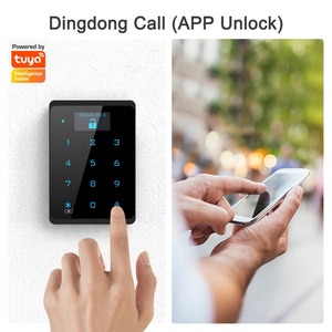 <span class=keywords><strong>2025</strong></span> Tuya WiFi IP66 tahan air <span class=keywords><strong>Keypad</strong></span> sentuh OLED kontrol akses pintar dengan 1000 pengguna ID/IC kartu membuka kunci PST-CHD1 - Product Image 4
