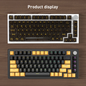 Teclado de ordenador OEM/ODM Teclado multidispositivo Gris espacial Soporte Teclado mecánico retroiluminado para juegos - Product Image 6