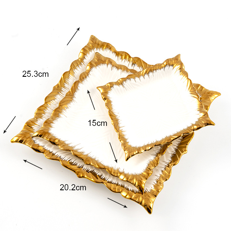 6inch square plate