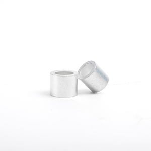 Imalatı toptan yuvarlak alüminyum sıkma döngü kol yüksük tel halat ve kablo - Product Image 6