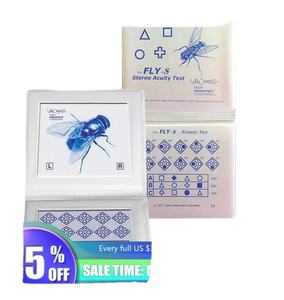 Aist Optical Equipment Optometry Stereo Fly Vision Test (SO001) for Evaluation <strong>of</strong> Gross Stereopsis and Fine Depth <strong>Perception</strong> - Product Image 5