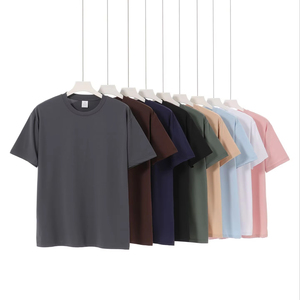 เสื้อยืดแขนสั้นคอกลมแขนสั้นแห้งเร็วพิเศษสำหรับผู้ชายผู้หญิงลายยุโรปสำหรับ TikTok โพลีเอสเตอร์การค้าต่างประเทศ - Product Image 1
