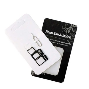 坎特尔sim卡适配器纳米sim卡到微标准sim卡更换适配器转换器组4合1 - Product Image 2