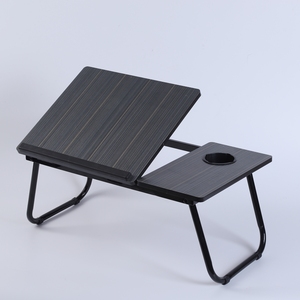 Factory Price <strong>Notebook</strong> Desk Popular <strong>Computer</strong> Desk Black Angle Adjustable Laptop <strong>Table</strong> for Study - Product Image 2