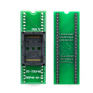 RT809F RT809HおよびXELTEK USBプログラマー用のTSOP48-DIP48アダプターTSOP48ソケットの新着オリジナル - Product Image 1