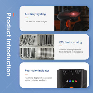 AI Voice Cheap Handheld 1D 2D 2.4G Bluetooth Barcode Scanner Wired USB <strong>QR</strong> Reader for <strong>Scanning</strong> <strong>Image</strong> PDF DataMatrix <strong>Code</strong> - Product Image 6