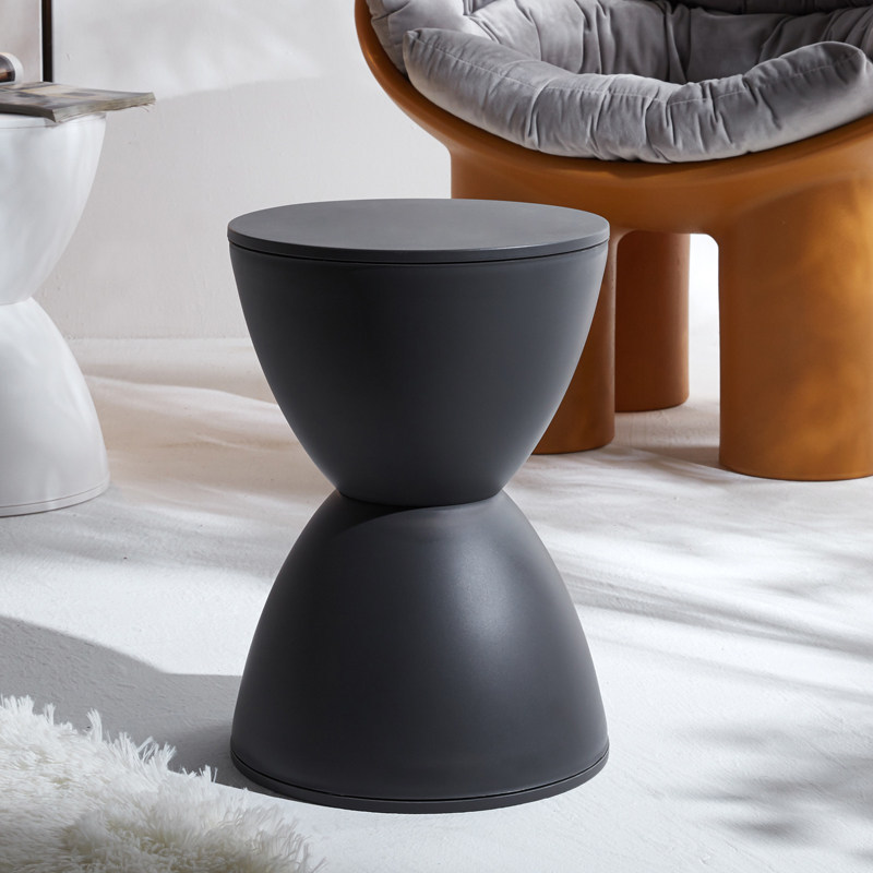 Taburete Prince gris oscuro