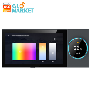 Glomarket Tuya Wifi akıllı 6 inç kontrol paneli çok fonksiyonlu Zigbee ağ geçidi akıllı ev denetleyicisi akıllı ev sahibi inşa - Product Image 1