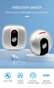 Interruttore a pulsante intelligente Wifi senza tocco a infrarossi sensore Touchless pulsante di rilascio della porta interruttore di controllo di accesso pulsante di uscita - Product Image 4