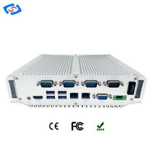 Industrial Pc <strong>Computer</strong> 4*LAN POE Intel J6412 5205U CPU for AGV RS485 RS232 Dual Com HD DP Fanless Mini PC - Product Image 6