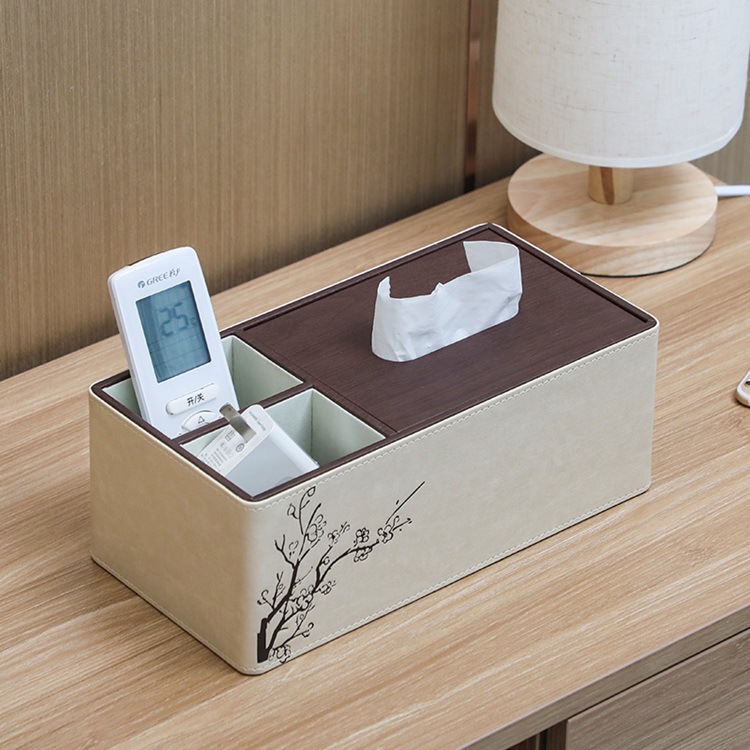Plum Blossom Double Compartment Storage Box G
