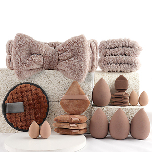 40pcs 20pcscomplete Bộ công cụ làm đẹp đầy đủ phạm vi cho rửa mặt và trang điểm Set de brochas demaquillaje - Product Image 2