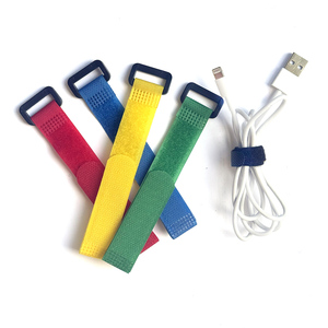 Multifuncional Recomendación Color Ajustable Elástico Autoadhesivo Velcroes Gancho Correa Backbuckle Cable Correa Batería Correa - Product Image 3