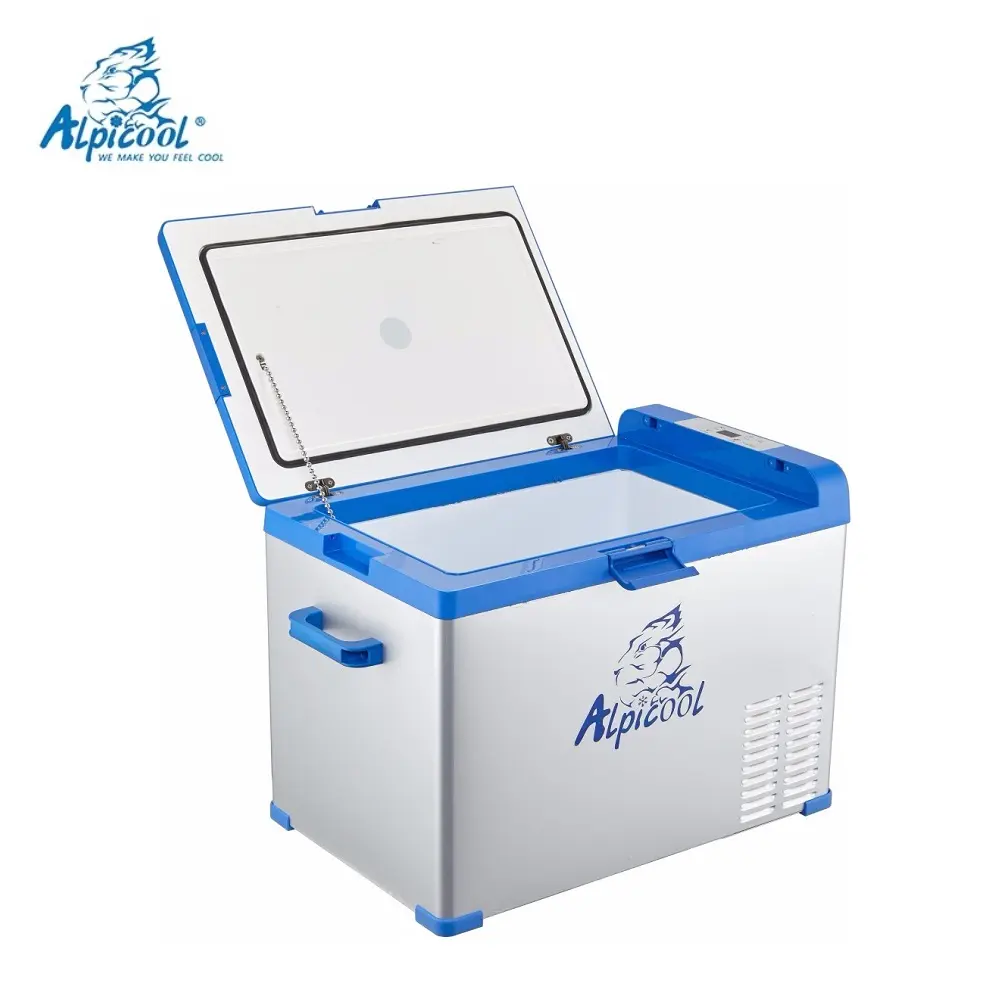 A40 Alpicool 40L 12v frigorifero da viaggio per esterni ac dc doppio uso congelatore campeggio frigorifero portatile per viaggio di pesca