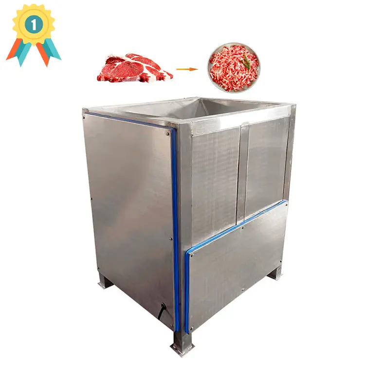 Picadora de carne de pollo Industrial, máquina mezcladora de carne multifuncional de 380V, precio asequible