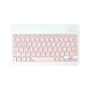 Teclado inalámbrico recargable de 2,4 GHz, teclado inalámbrico portátil ultrafino para PC, ordenador portátil de escritorio - Product Image 1