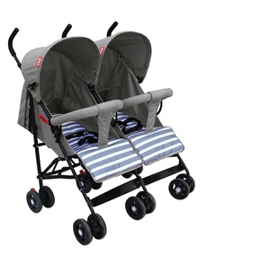 ツインベビーカーダブル乳母車ツイン用折りたたみ式2-in-1幼児用ベビーカー、3歳以上の子供用5点式安全ベルト付き