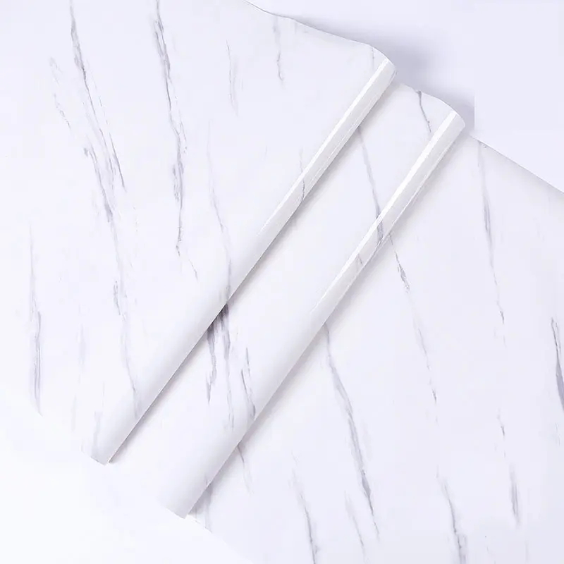 Papel de parede adesivo de mármore, à prova d' água, filme de vinil, adesivos de parede para banheiro, cozinha, armário, quarto, decalque de papel
