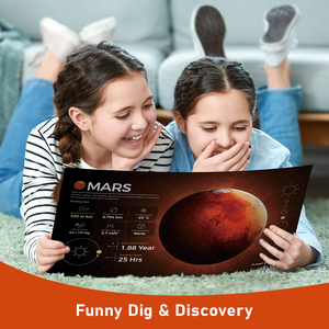 Stem eğitim oyuncak kazmak mars modeli dig kiti taş kazı kiti kazmak farklı güzel doğa taş - Product Image 4